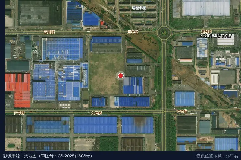 北方文化新谷卫星位置示意图