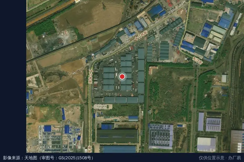 沈阳正广通物流产业园卫星位置示意图