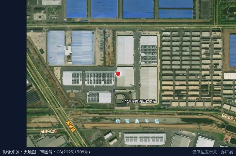 普洛斯铁西医药·食品冷链物流园卫星位置示意图