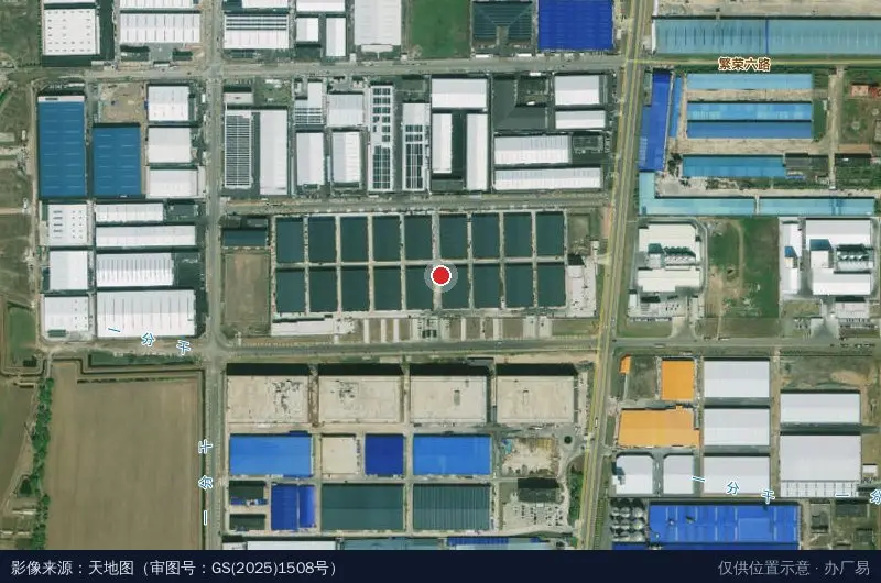 沈阳瑞东工业园卫星位置示意图