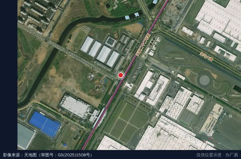 沈阳(中德)汽车零部件产业园卫星位置示意图