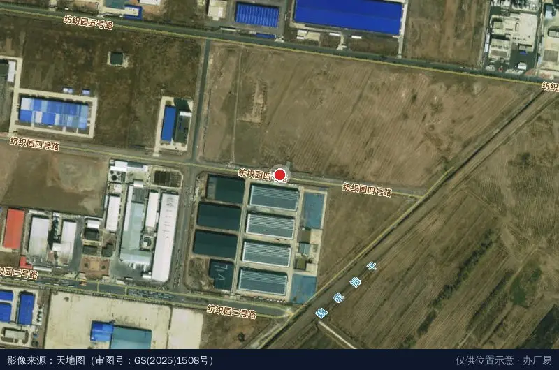 沈阳生物化工产业园(建设中)卫星位置示意图