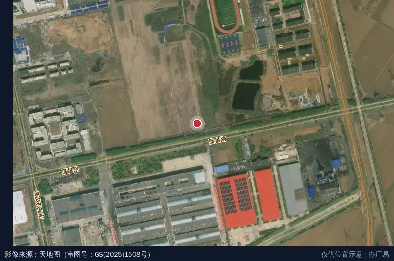 沈阳瑞能智谷产业园(建设中)卫星位置示意图
