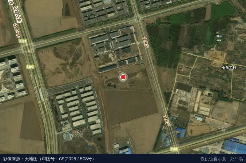 中南高科沈抚信息技术产业园(建设中)卫星位置示意图