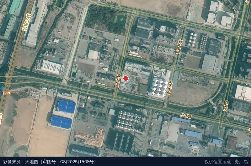 快乐番薯智能产业园卫星位置示意图
