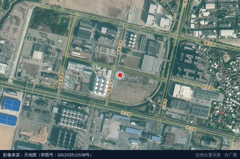 福建麦养元小麦糊粉层产业园卫星位置示意图