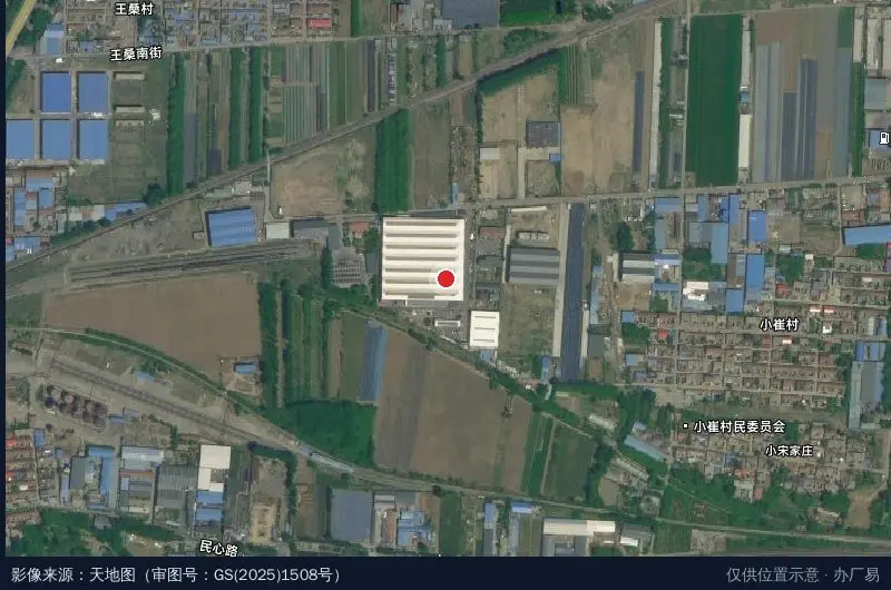 山东中城智能制造产业园集团有限公司卫星位置示意图