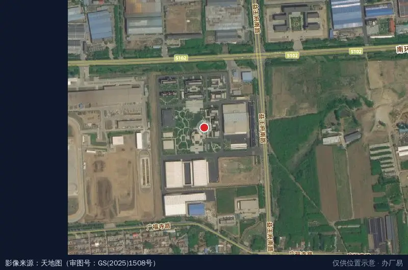 坦博尔智慧科技园卫星位置示意图