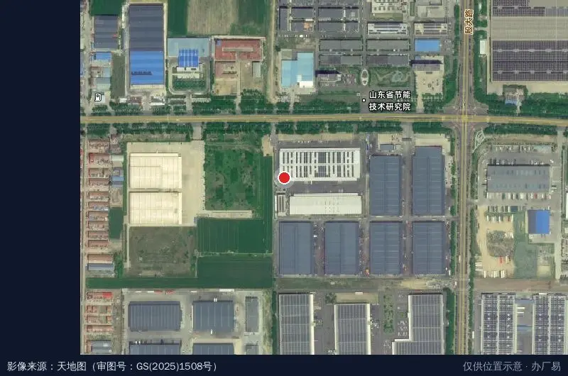 丰树潍坊现代产业园卫星位置示意图