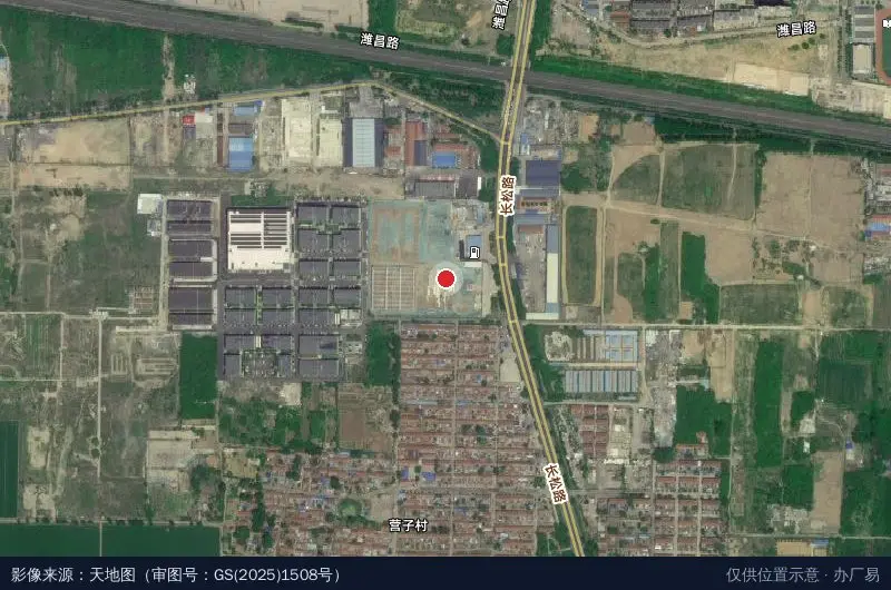 中南高科·鸢都智谷产业园卫星位置示意图