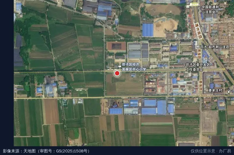 Goertek歌尔第七制造工业园卫星位置示意图