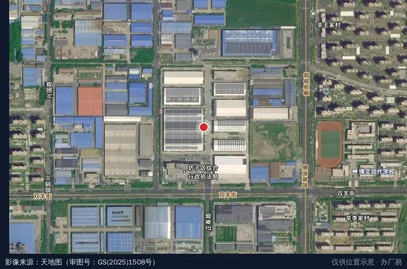 工业富联智能装备产业园卫星位置示意图
