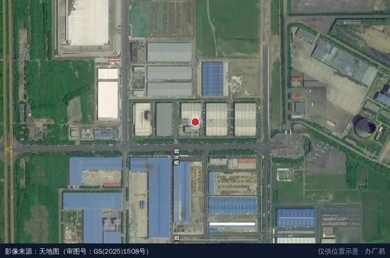 金沙江智能制造产业园卫星位置示意图