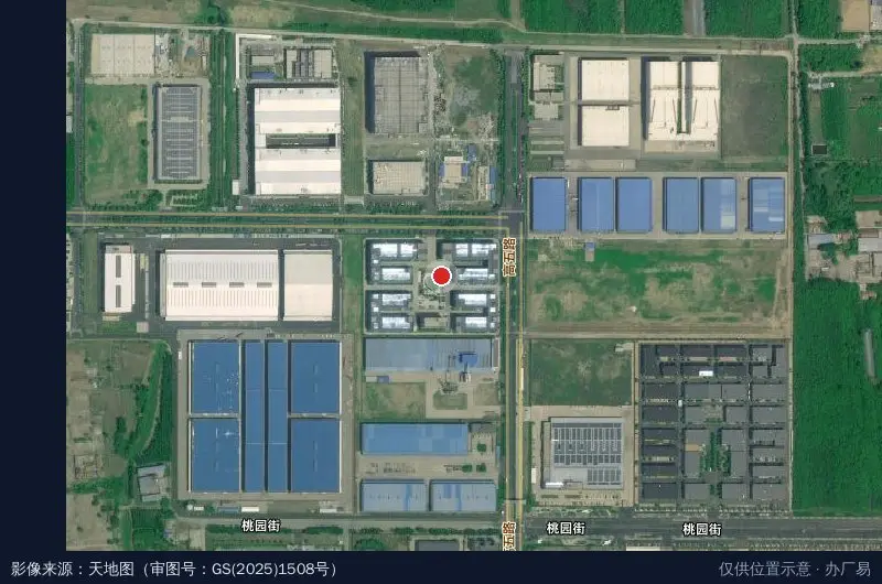 潍坊综合保税区电子信息产业园卫星位置示意图