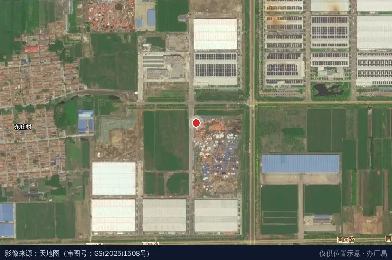 豪迈第三工业园C区卫星位置示意图