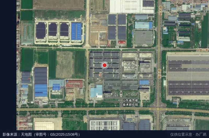 齐越慧谷智能制造产业园卫星位置示意图