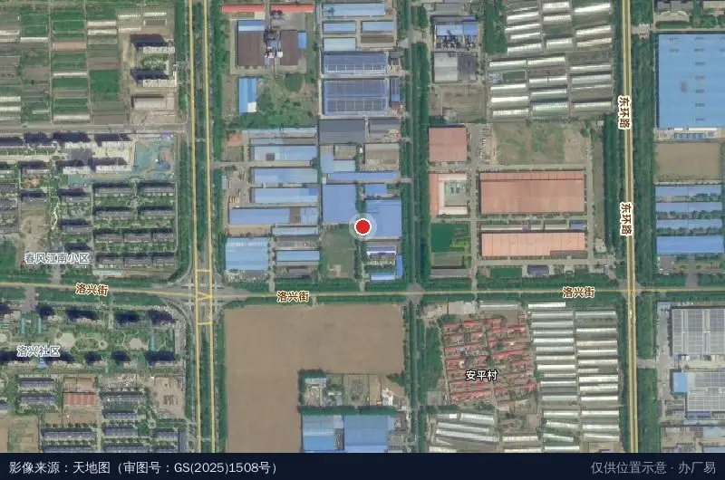 寿光博士创业园卫星位置示意图