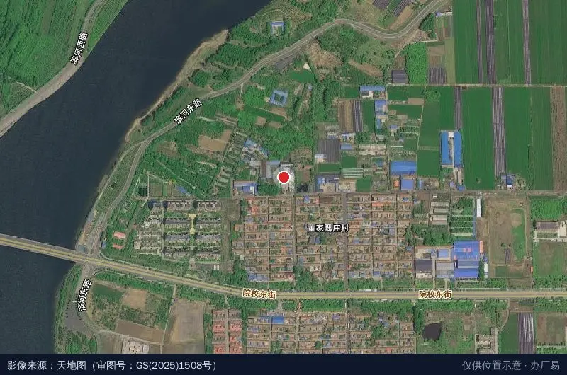 峰茂菌业科技园卫星位置示意图