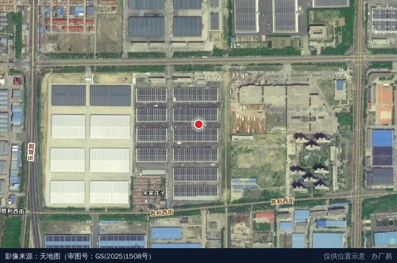 柏信物流沈阳长春哈尔滨专线(传化物流港)卫星位置示意图