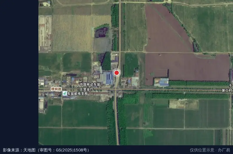 潍坊银北物流园卫星位置示意图