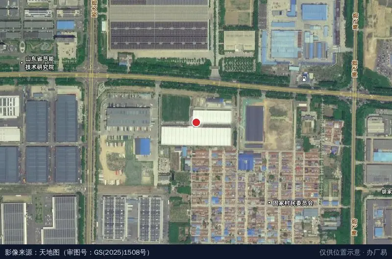 美的物流园卫星位置示意图