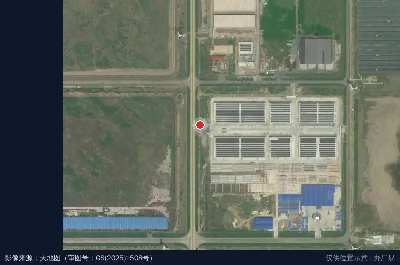 潍坊智慧供应链产业园管理有限公司卫星位置示意图
