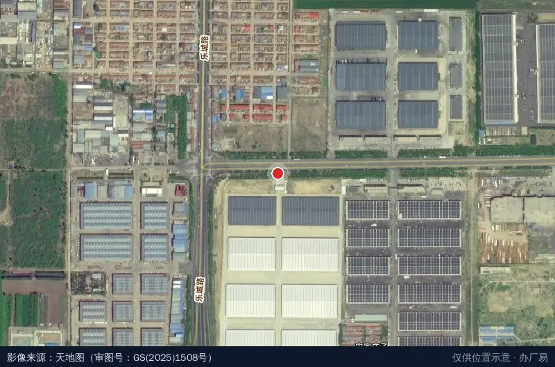 潍坊传化智慧智能产业园卫星位置示意图