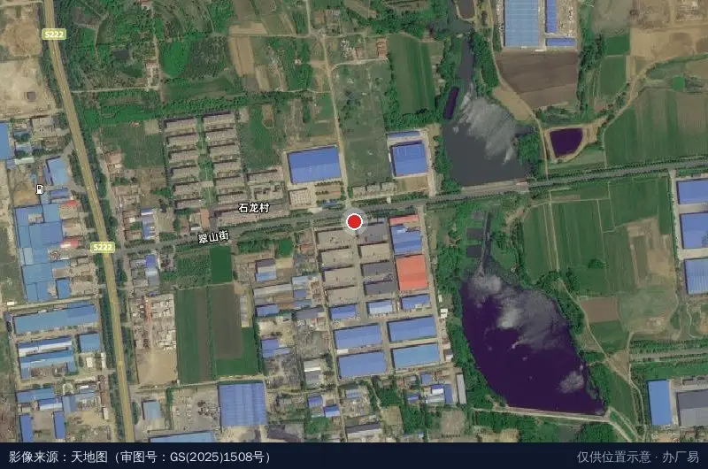 昌安产业园C区卫星位置示意图