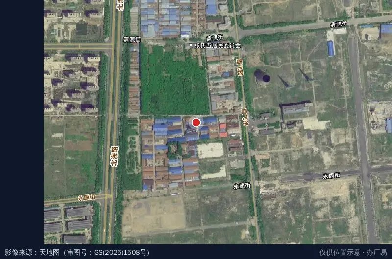 潍坊经济开发区盐丰盐业销售中心卫星位置示意图
