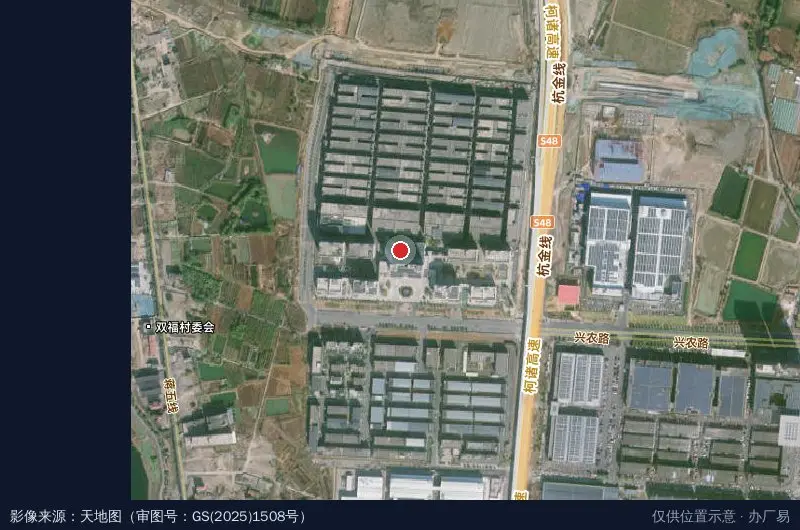 友地•智能视觉产业园C幢卫星位置示意图