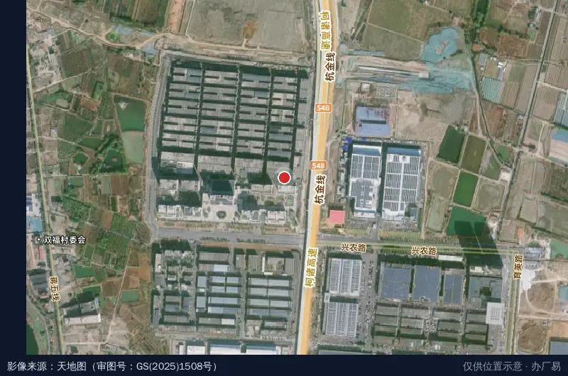 友地•智能视觉产业园F幢卫星位置示意图