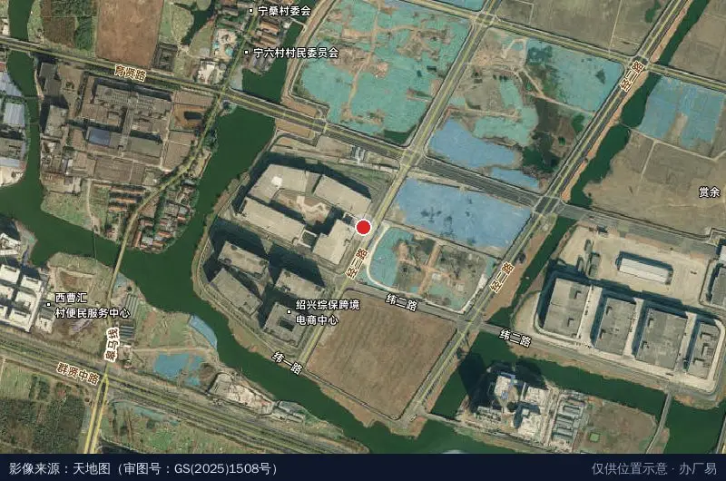 两岸集成电路产业园卫星位置示意图