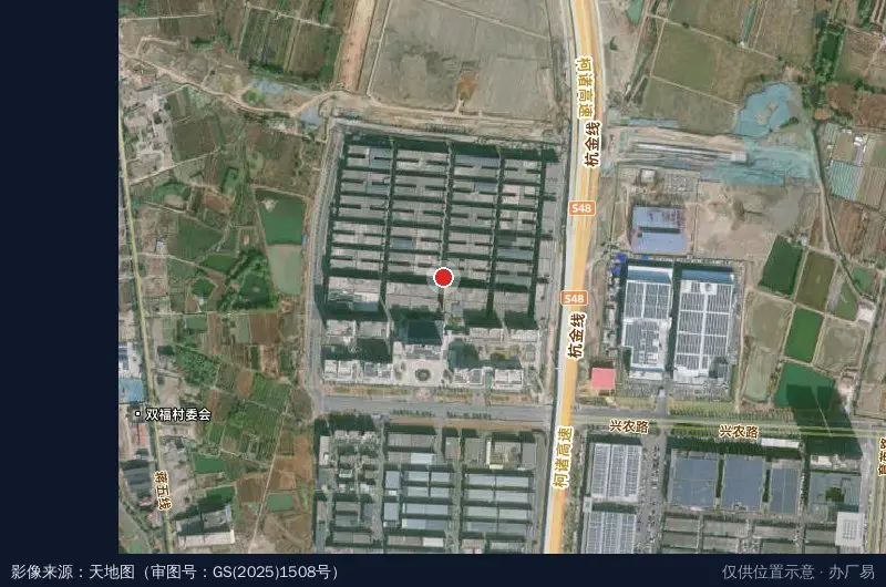 友地·智能视觉产业园卫星位置示意图