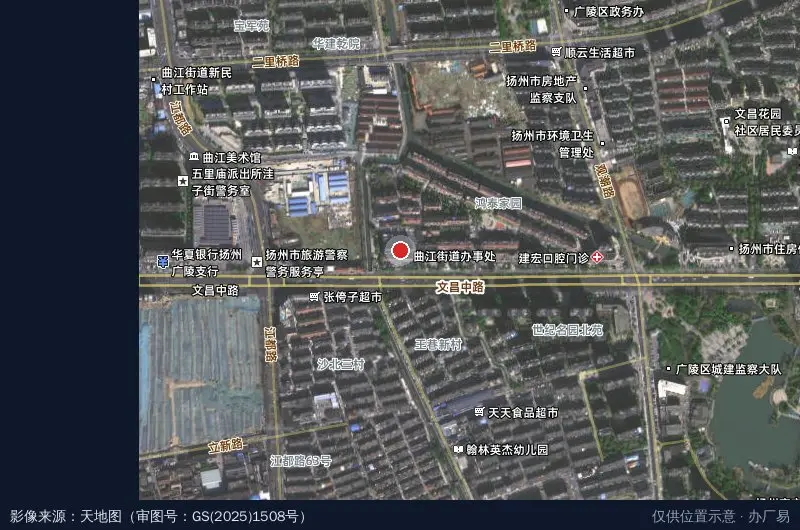 曲江科技创业中心卫星位置示意图