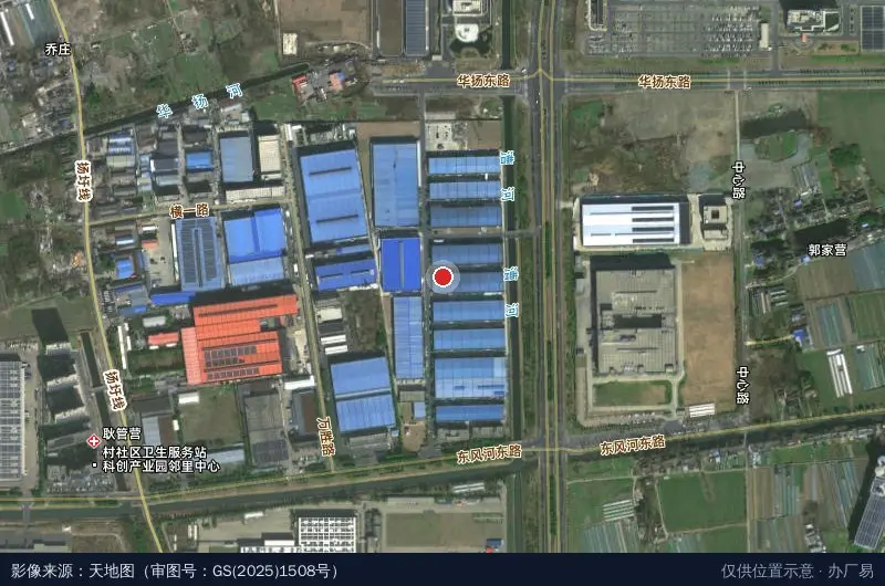 汽车轻量化产业园卫星位置示意图
