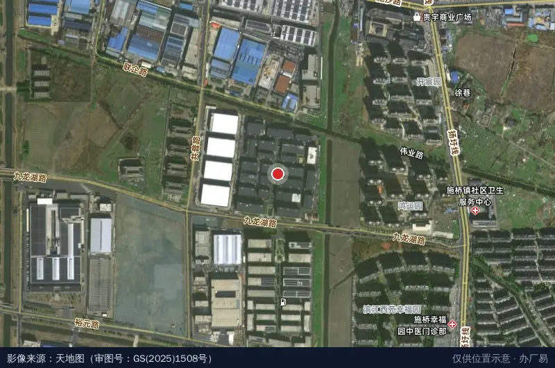 中南高科·扬州高端装备智造产业园卫星位置示意图