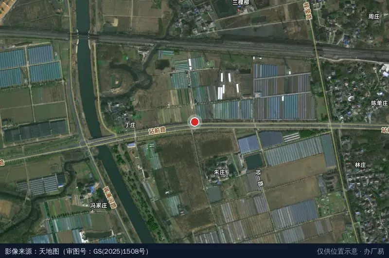 鸿春现代科技农业园区(真州)卫星位置示意图