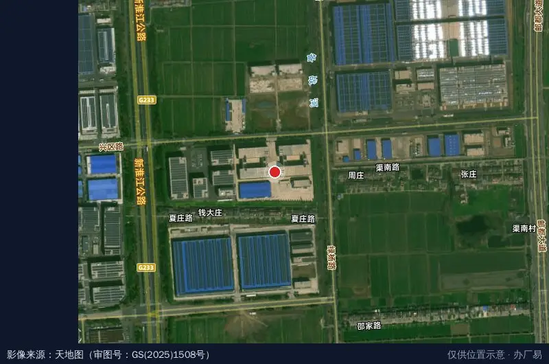 方泰智能科技产业园卫星位置示意图