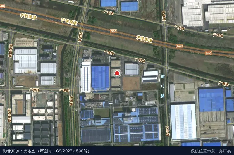 江苏汇德数字产业园卫星位置示意图