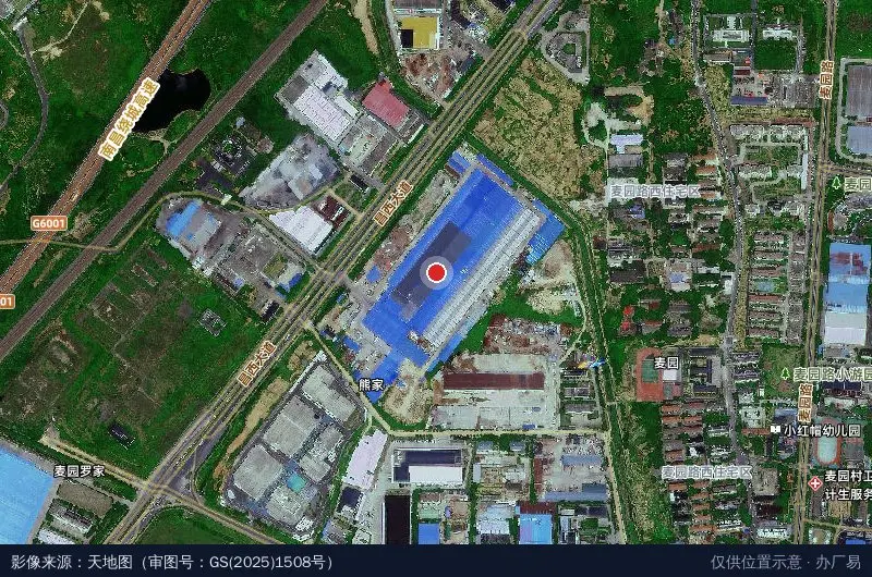 骏思科技产业园卫星位置示意图