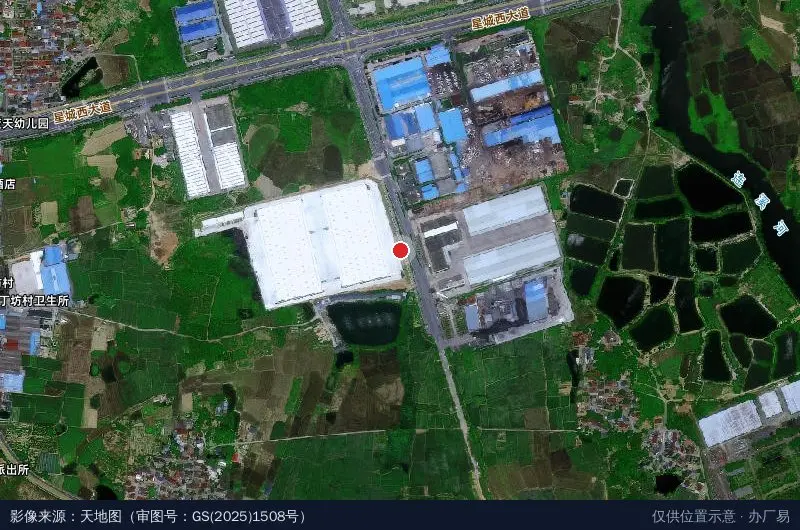 民熙南昌向塘科技金融产业园(建设中)卫星位置示意图