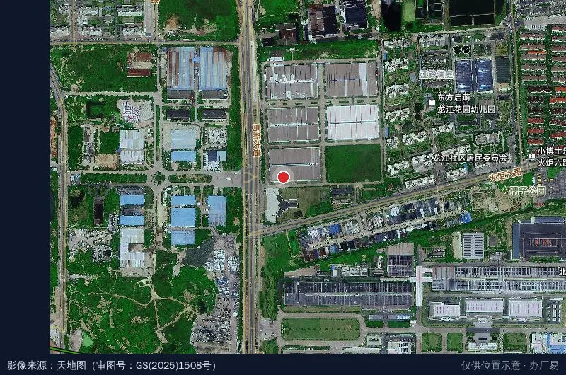 方大科技园卫星位置示意图