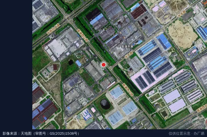 联创宏声科技园卫星位置示意图