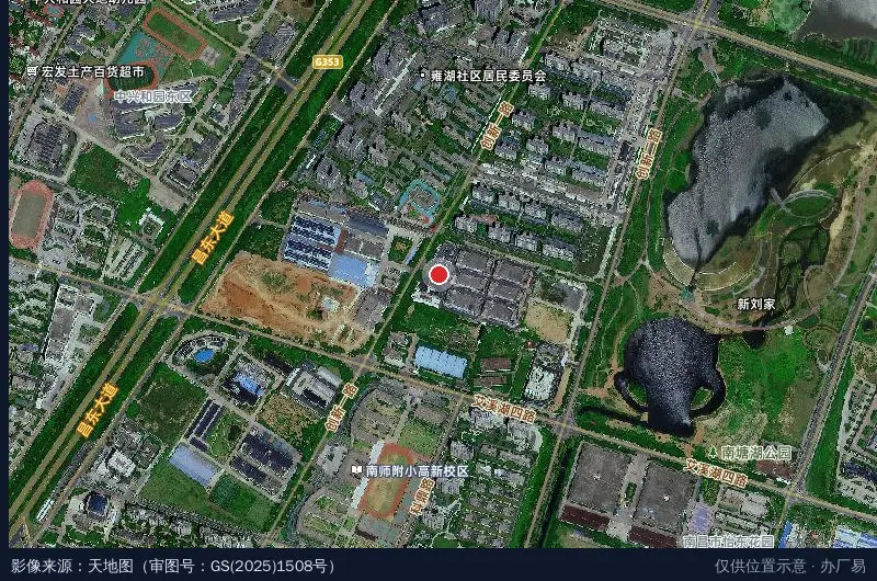 低碳园(专精特新产业园-医疗器械)卫星位置示意图
