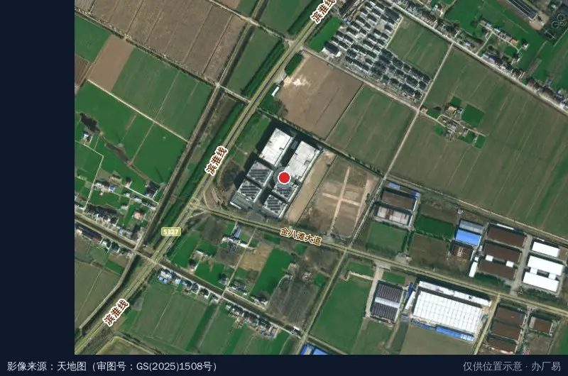 昌正医疗科技产业园卫星位置示意图