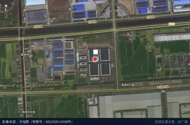立讯汽车电子产业园卫星位置示意图