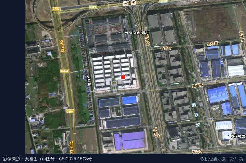 联东U谷盐城亭湖智能制造产业园卫星位置示意图