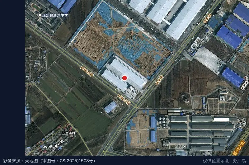 陈先生电商产业基地卫星位置示意图