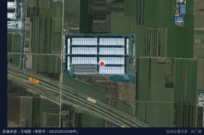 金属科技产业园卫星位置示意图