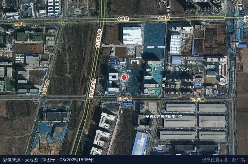 润石智谷产业园(建设中)卫星位置示意图